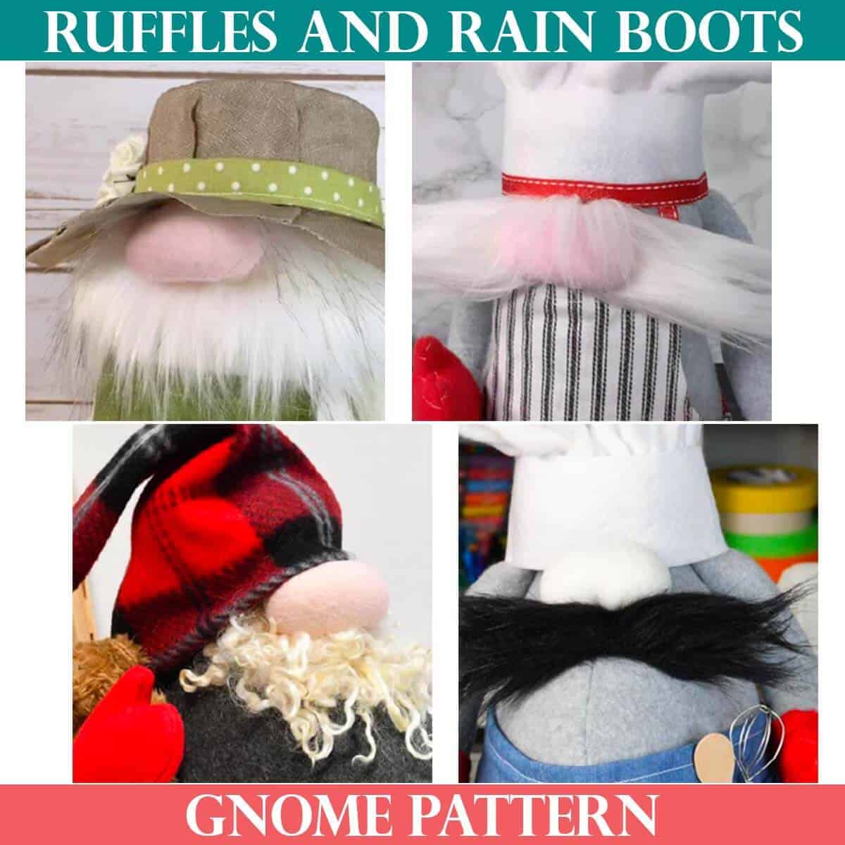 Chonky Gnome Pattern - An Heirloom Quality Gnome Sewing Pattern