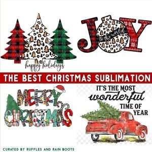 The Best Christmas Sublimation Designs