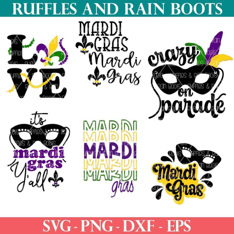 free mardi gras svg files