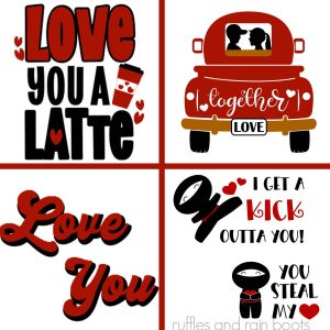 Free Valentine’s Day SVG Files, Fonts, and Graphics for Crafts