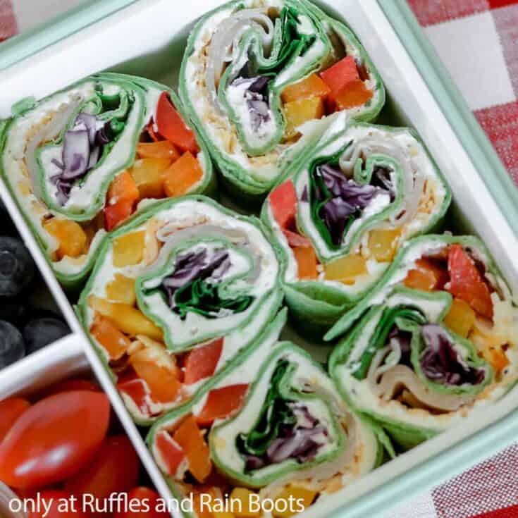 Image for Colorful Rainbow Pinwheels 