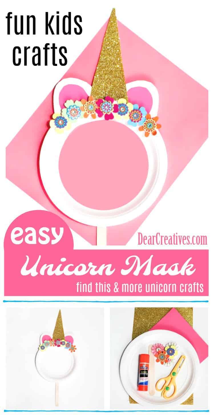 Kids Mask Crafts for Dress Up and Playdates - Ruffles and Rain Boots