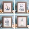Free Nautical Printables for Decor, Cards, and Tags Ruffles and Rain Boots