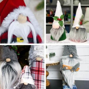 Easy Christmas Cone Gnome Tutorials