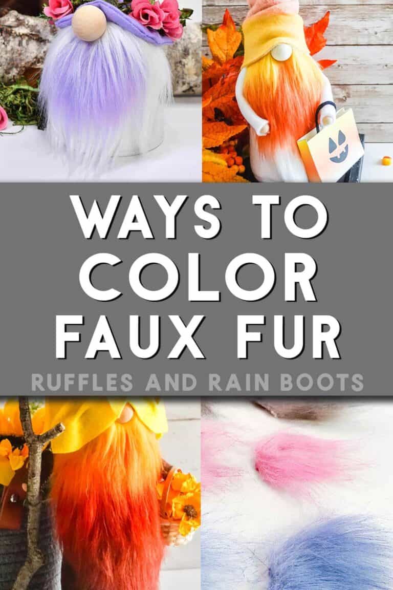 How to Dye Fur - Effective Ways to Color Fur - Ruffles and Rain Boots