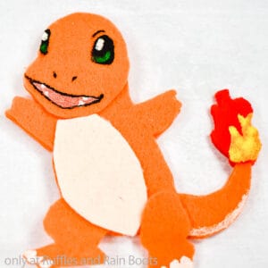 This Felt Charmander Craft Is Perfect for a Pokemon Party