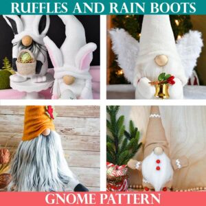 Free Gnome Patterns for DIY Gnomes - Ruffles and Rain Boots